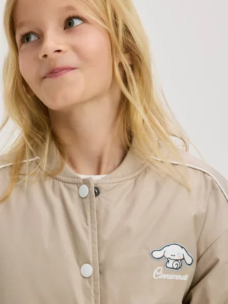 Reserved Бомбер Cinnamoroll бежевий