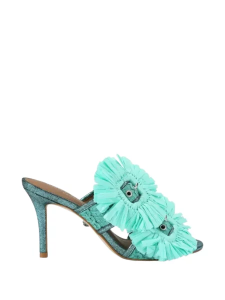 Сандали Kurt Geiger London с ресни с катарама синьо