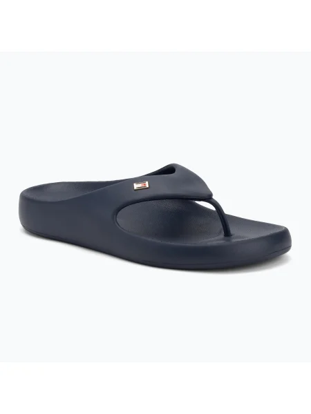 Női flip-flop papucs Tommy Hilfiger Comfort Beach Sandal space blue. Méret: 37 EU kék