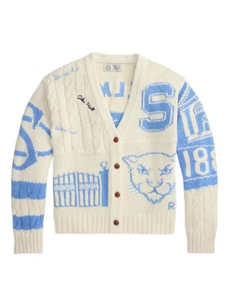 Dugo kožna maksi haljina Polo Ralph Lauren s izlizanim efektom bijela