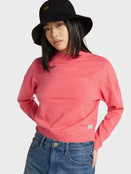 Світшот G-star Raw рожевий