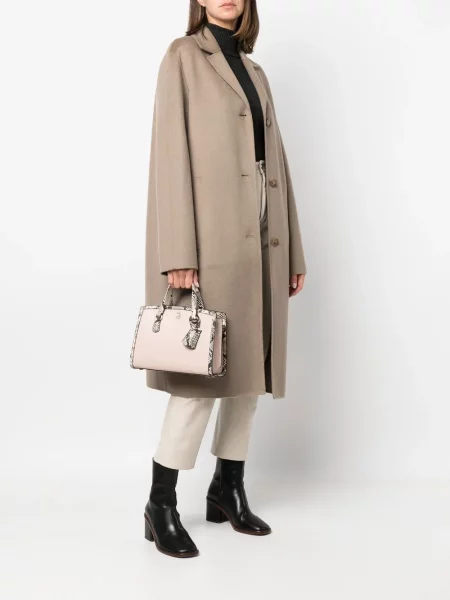 Geantă Michael Michael Kors tricotate verde