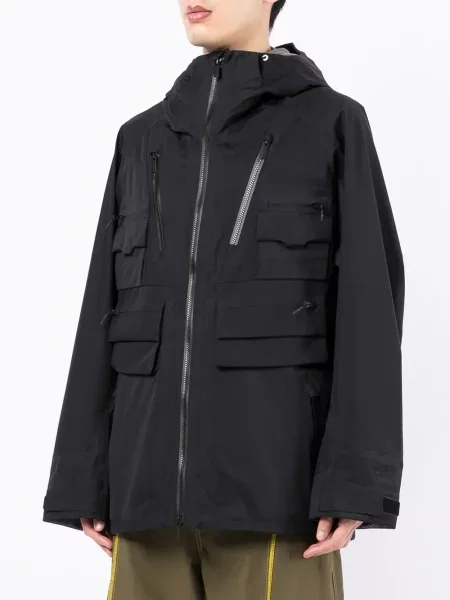 Kurtka White Mountaineering z kapturem biała