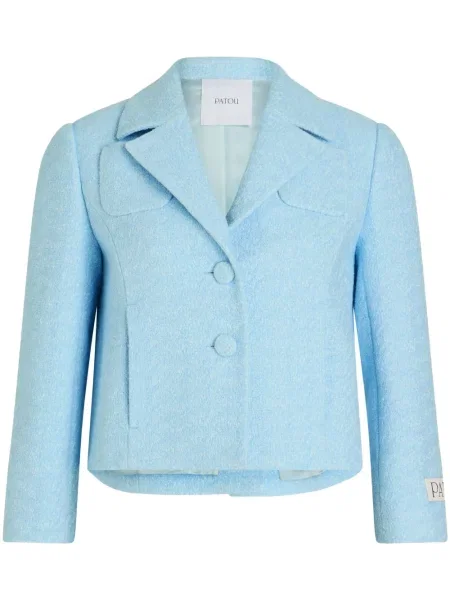 Geacă Patou din tweed albastru