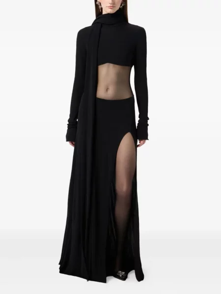 Rochie Blumarine plasă de costum negru