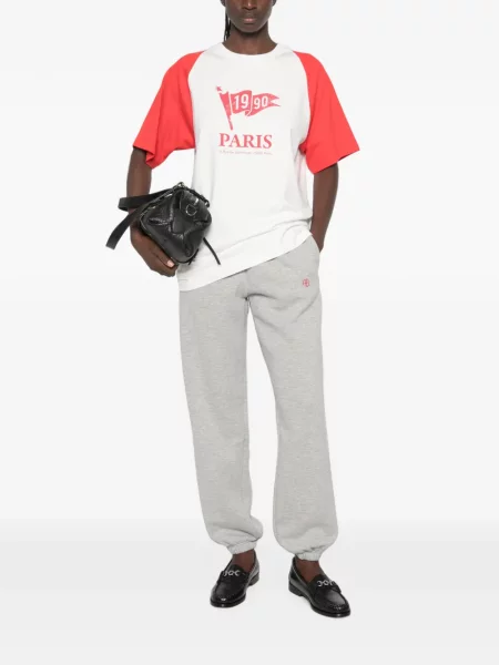 Tricou System cu imagine alb