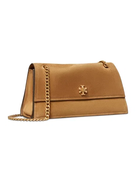 Torebka Tory Burch zamszowa brązowa
