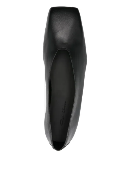Balerini Rick Owens din piele negru