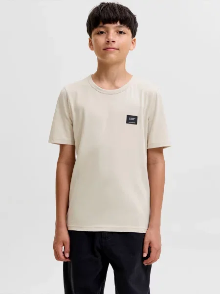 Jack & Jones Junior Tricou JJCLEVELAND ecru