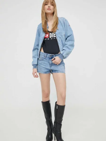 Jeans kratke hlače Diesel modra