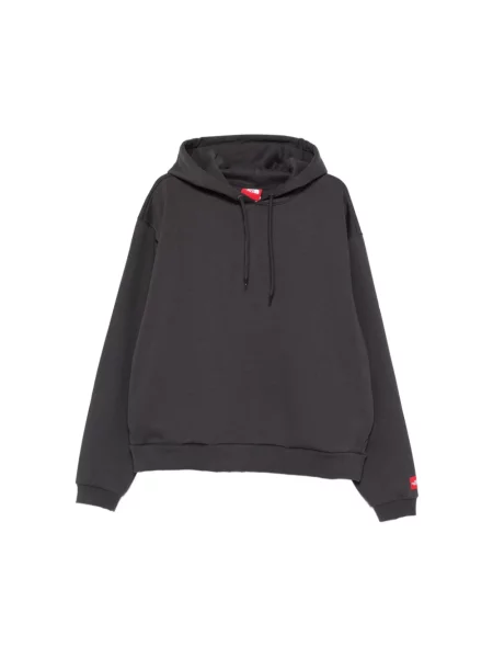 Bluza z kapturem The North Face z kapturem ze sznurkiem czarna