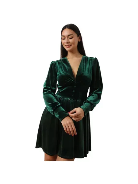 Haljina La Modeuse zelena