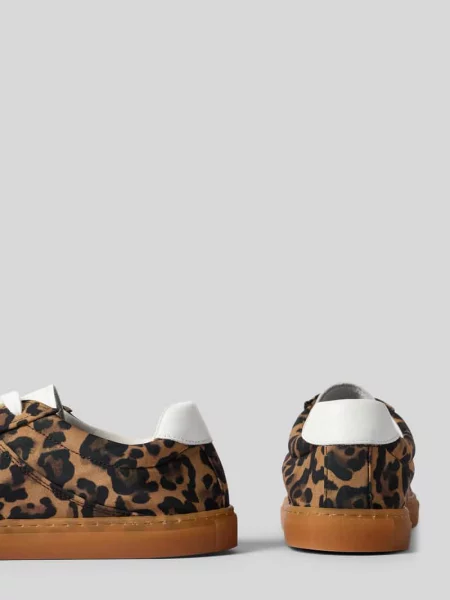 Sneakersy ze skóry z wiązaniem model Copenhagen białe