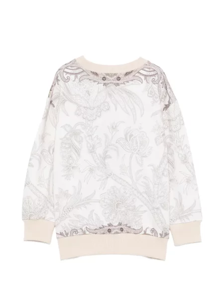 Sweter dziecięcy Etro biały