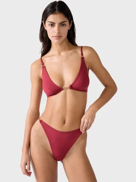 Купальник Etam бордовий