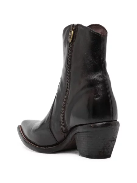 Botine Fauzian Jeunesse din piele maro