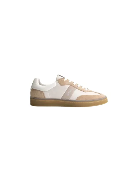 Sneakersy Balr. skórzane klasyczne beżowe