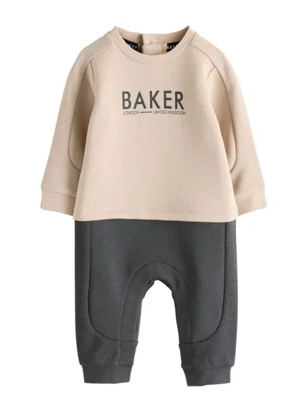 Palton copii Baker By Ted Baker alb