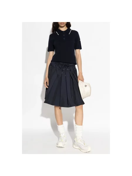 Spódnica Moncler niebieska