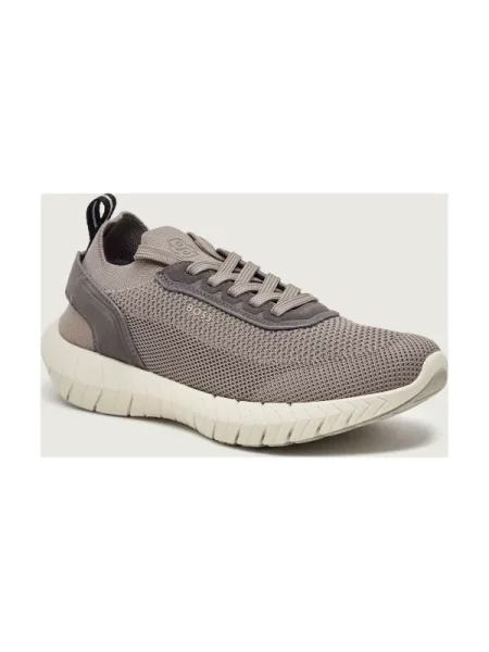 BOSS BLACK Sneakers BOSS-MOTION_Slon_kns | piele întoarsă negru