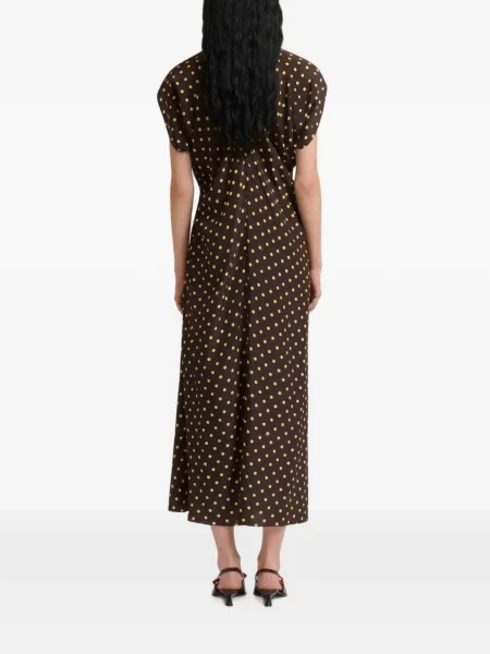 Rochie Altuzarra cu buline maro