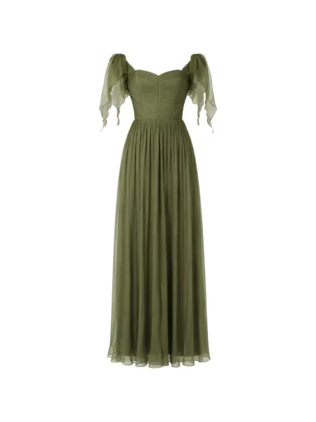 Rochie maxi Roserry verde