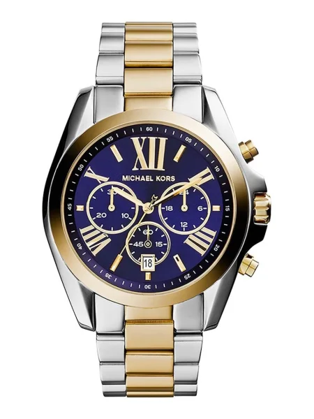 Sat s kronografom Michael Michael Kors plava