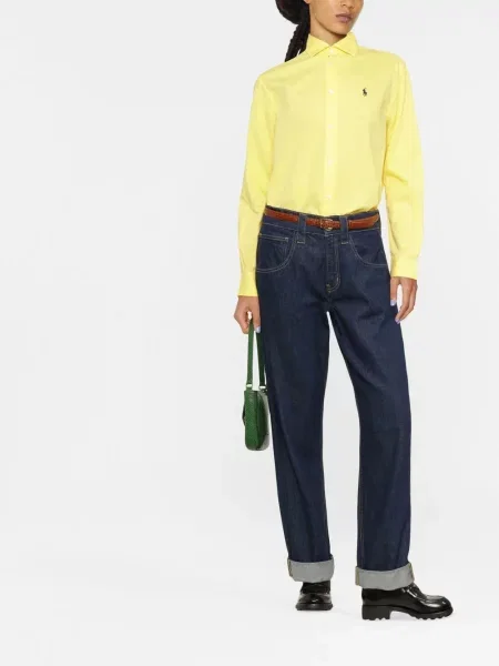 Риза Polo Ralph Lauren жълто