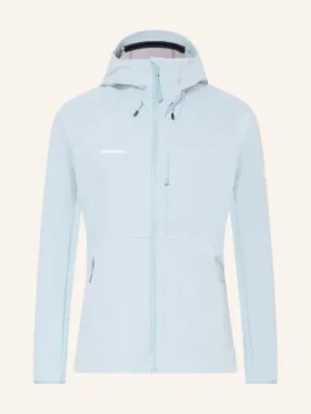 Mammut Kurtka Softshellowa Ultimate Comfort So Hooded blau