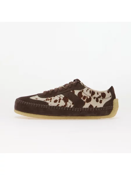 Sneakers Clarks Originals Tor Low Brown Cow Print EUR 38 maro