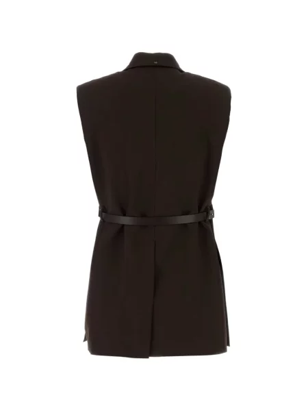 Cu centură vestă Sportmax maro