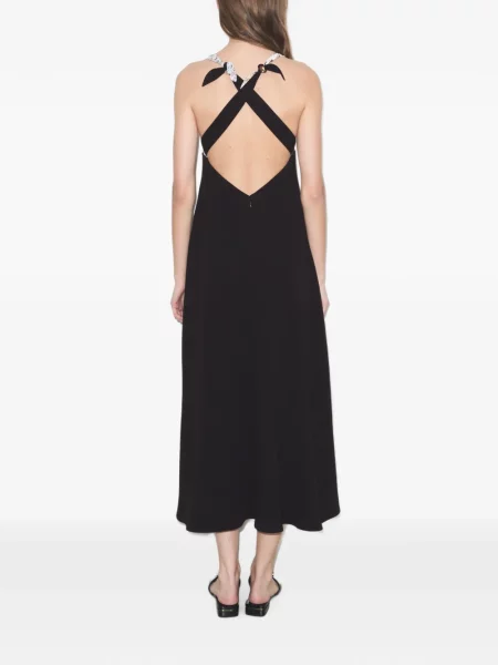 Rochie Tory Burch din crep negru