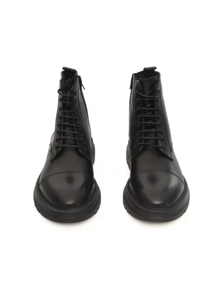 Botki Cerruti 1881 skórzane czarne