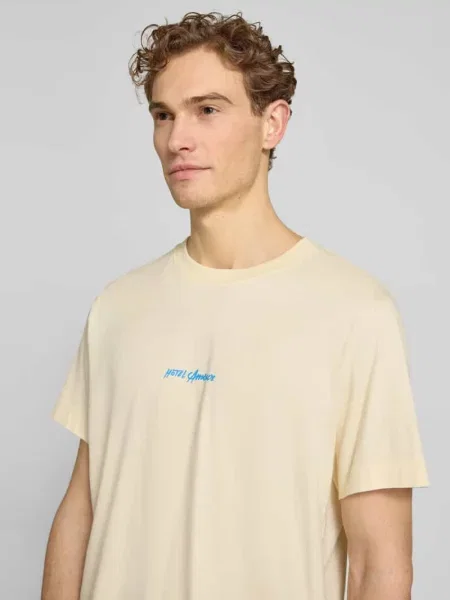 Oversize’owy T-shirt z czystej bawełny model ELIAS' Selected Homme