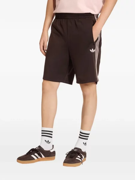 Tricou Adidas alergare cu șireturi din dantelă negru