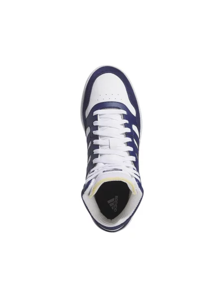 Sneakerși Adidas Hoops alb