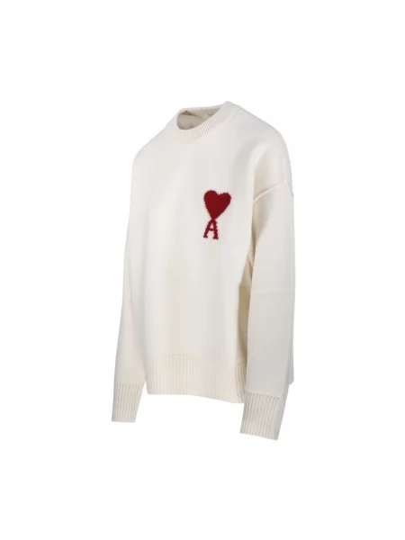Sweter Ami Paris biały