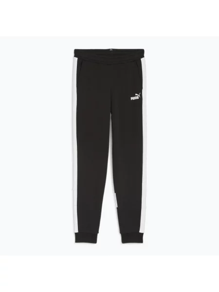 Spodnie dziecięce PUMA ESS Block Sweatpants TR puma black czarne