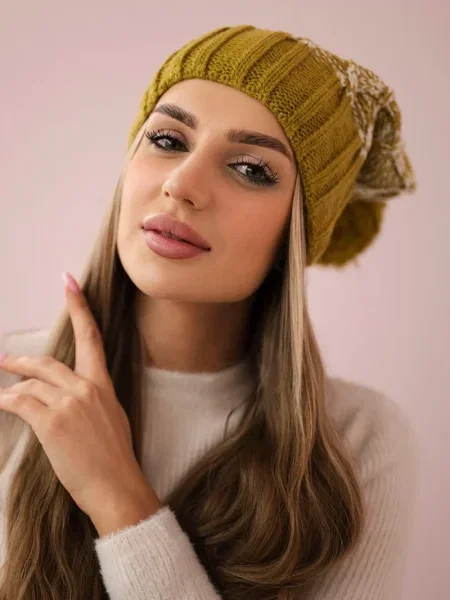 Șapcă Marka Niezdefiniowana din fleece melange