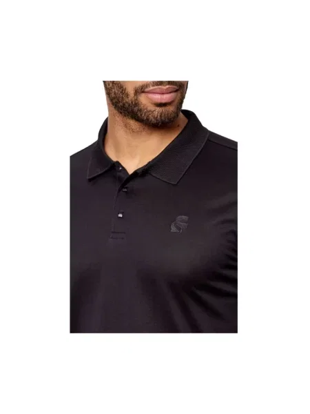 Koszulka polo Karl Lagerfeld czarna