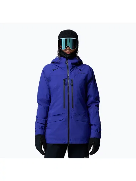 Geacă de schi pentru femei Columbia Platinum Peak Insulated purple quartz violet