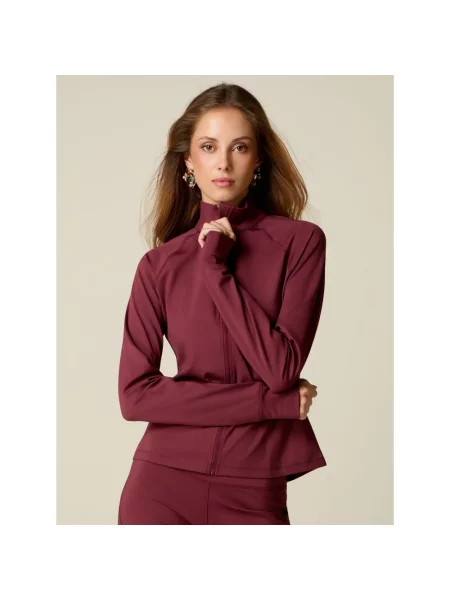 Bluza z kapturem Oltre z kapturem czerwona
