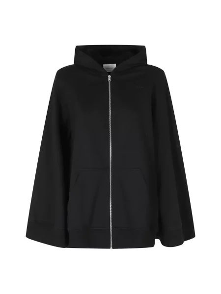 Bluza z kapturem 7 For All Mankind z kapturem czarna