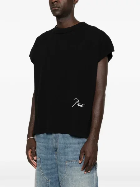 Tricou Rhude cu autograf negru