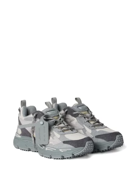 Fűzős szarvasbőr sneaker Off-white fehér