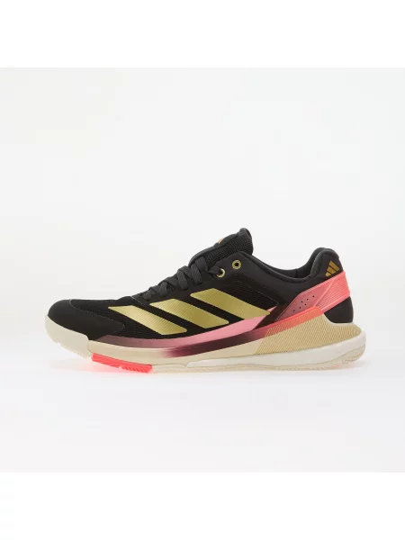 Sneakers adidas Crazyquick BOOST Padel Core Black/ Gold Met./ Solar Turbo EUR 40 negru