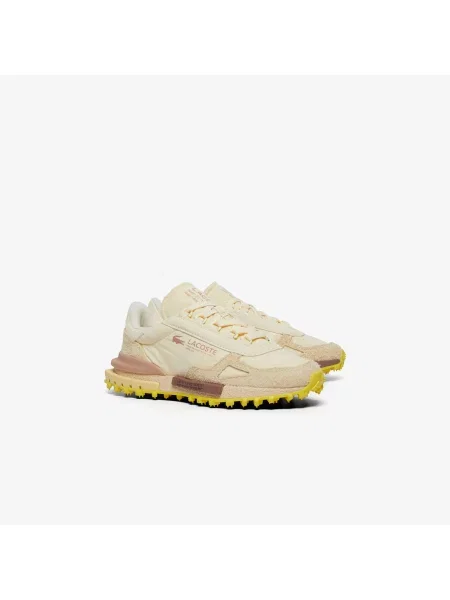 Lacoste Skórzane Sneakersy Elite Active beżowe