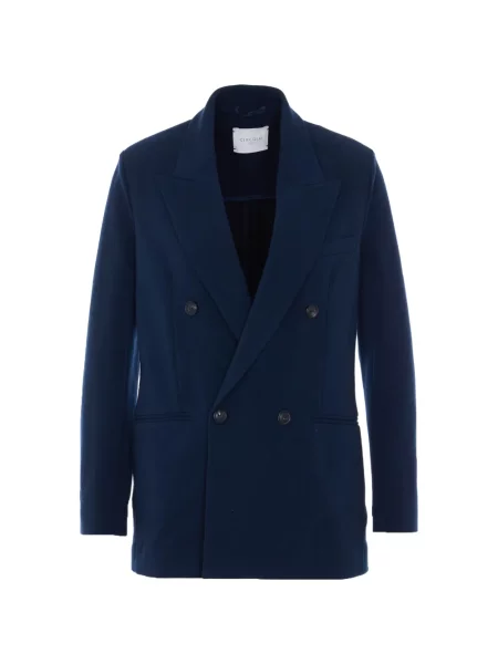 Sacou Circolo 1901 cu două rânduri de nasturi albastru