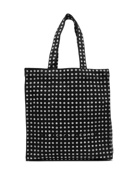 Geantă shopper 10 Corso Como cu imagine negru