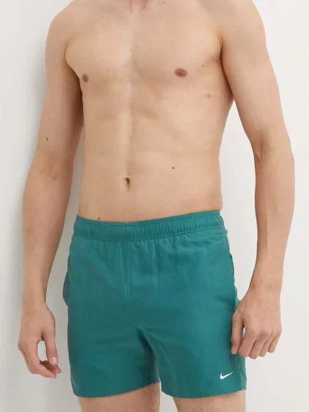 Kąpielówki Nike zielone